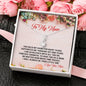 to my mom ALLURING BEAUTY neckplace