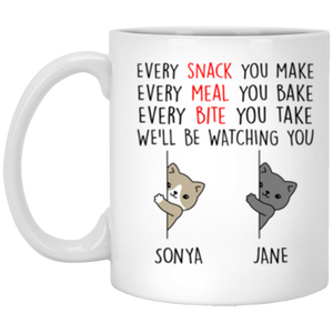 XP8434 11 oz. White Mug Anya Allen