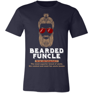 3001C Unisex Jersey Short-Sleeve T-Shirt bearded Funcle