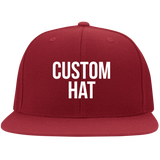 6297F Flat Bill Twill Flexfit Cap custom