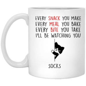 XP8434 11 oz. White Mug Alison Morrow