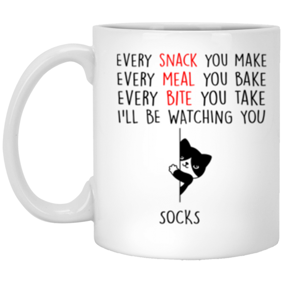 XP8434 11 oz. White Mug Alison Morrow