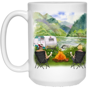 21504 15 oz. White Mug Nancy Wakefield