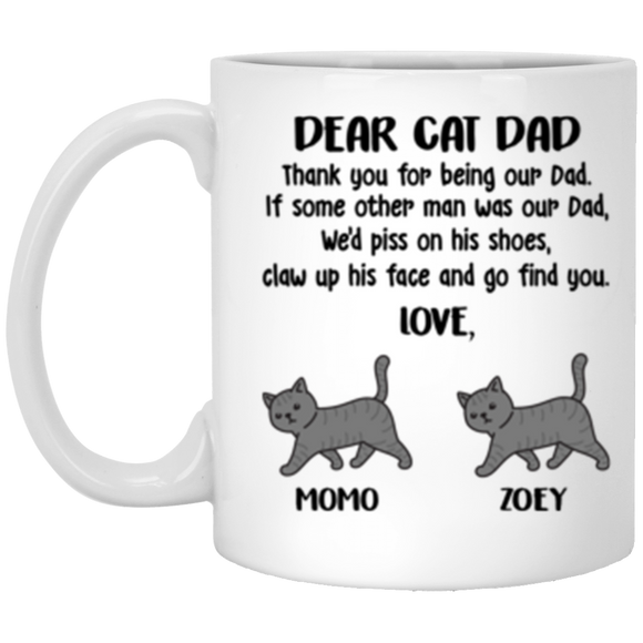 XP8434 11 oz. White Mug Amanda Meltzer