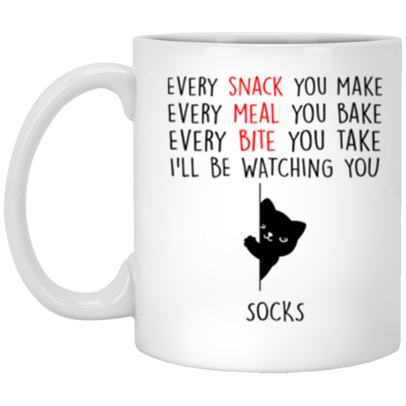 XP8434 11 oz. White Mug Alison Morrow