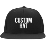 6297F Flat Bill Twill Flexfit Cap custom