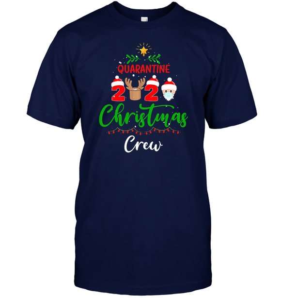 Quarantine Christmas Crew Black