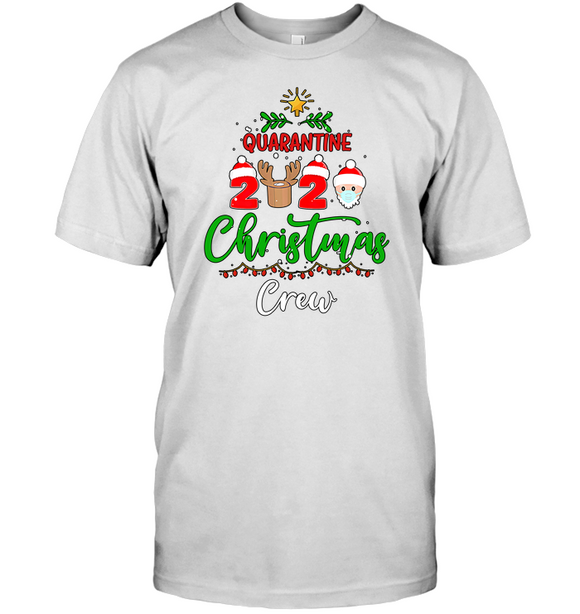 Quarantine Christmas Crew Shirts White
