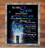 Lion To my Son 50x60
